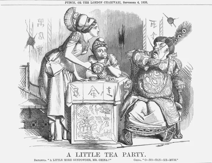 Framed Print : A Little Tea Party, 1858 Framed Print : A Little Tea Party, 1858
