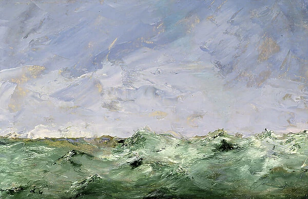 Little Water. Dalarö 1892, 1892. Creator: August Strindberg
