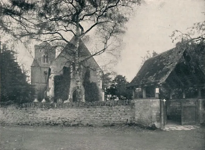 Framed Print : Littlemore Church, near Oxford, 1904 Framed Print : Littlemore Church, near Oxford, 1904