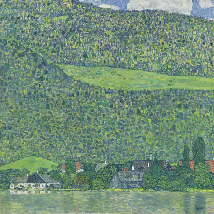 Framed Print : Litzlberg on the Attersee, 1914-1915. Artist: Klimt, Gustav (1862-1918) Framed Print : Litzlberg on the Attersee, 1914-1915. Artist: Klimt, Gustav (1862-1918)