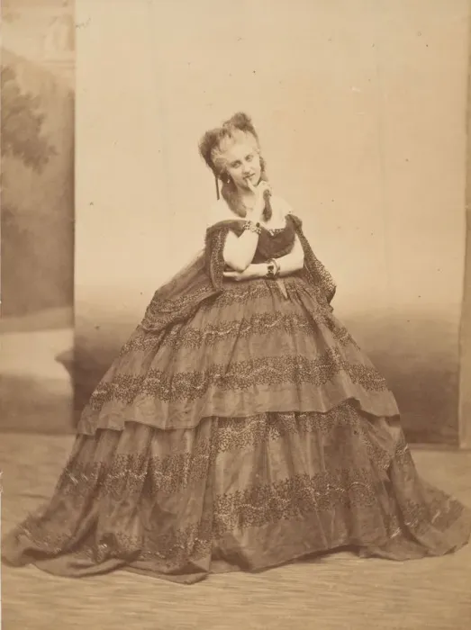 Framed Print : Livetta, 1860s. Creator: Pierre-Louis Pierson Framed Print : Livetta, 1860s. Creator: Pierre-Louis Pierson
