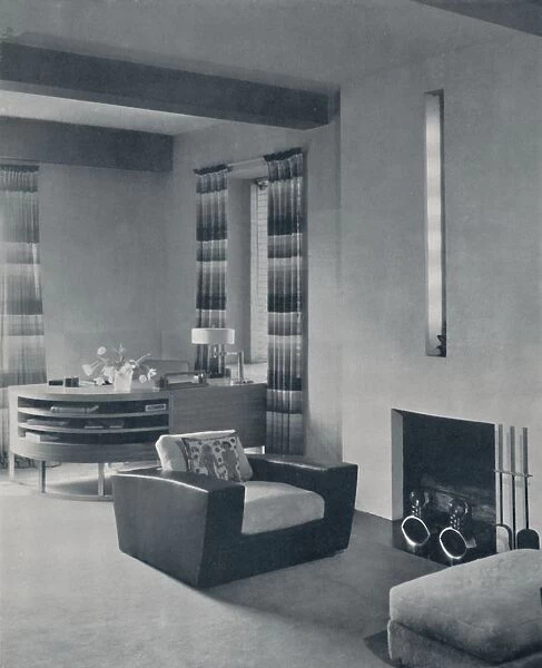 A living-room in a New York apartment, designed by Frankl Galleries, Inc. 1935