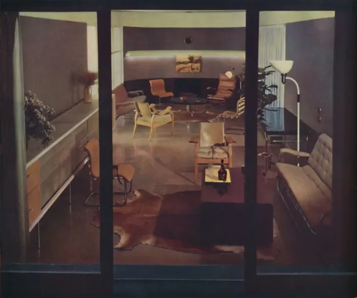 Framed Print : Living-Room Office by Russel Wright, 1939 Framed Print : Living-Room Office by Russel Wright, 1939
