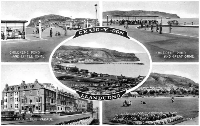 Framed Print : Llandudno, 20th century Framed Print : Llandudno, 20th century