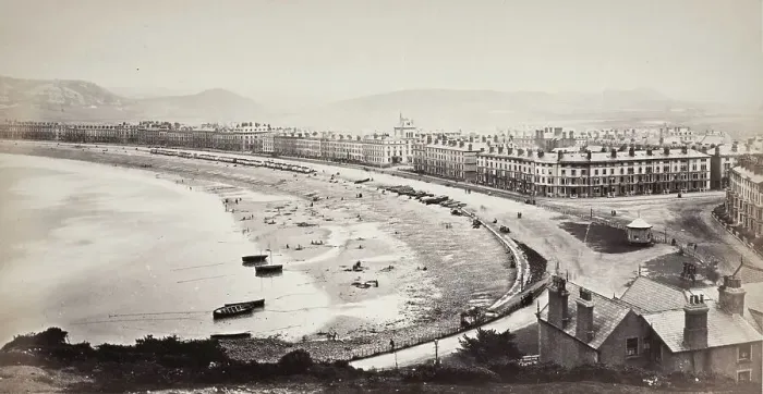 Framed Print : Llandudno From Above The Baths (684), Printed 1860 circa. Creator: Francis Bedford Framed Print : Llandudno From Above The Baths (684), Printed 1860 circa. Creator: Francis Bedford