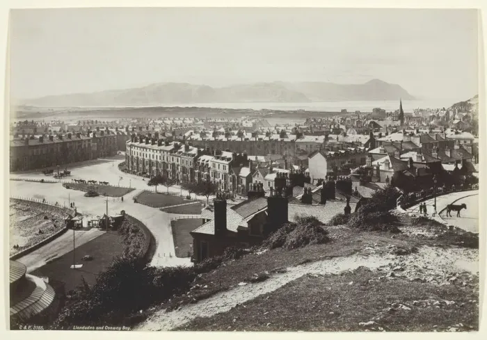 Framed Print : Llandudno and Conway Bay, 1860 / 94. Creator: Francis Bedford Framed Print : Llandudno and Conway Bay, 1860 / 94. Creator: Francis Bedford