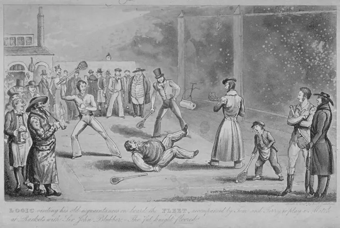 Framed Print : llustration of a scene at the Fleet Prison, from Pierce Egans Life in London, 1820 Framed Print : llustration of a scene at the Fleet Prison, from Pierce Egans Life in London, 1820