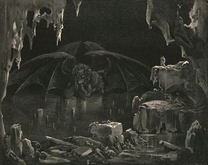 Framed Print : Lo! he exclaimed, lo Dis!, c1890. Creator: Gustave Doré Framed Print : Lo! he exclaimed, lo Dis!, c1890. Creator: Gustave Doré