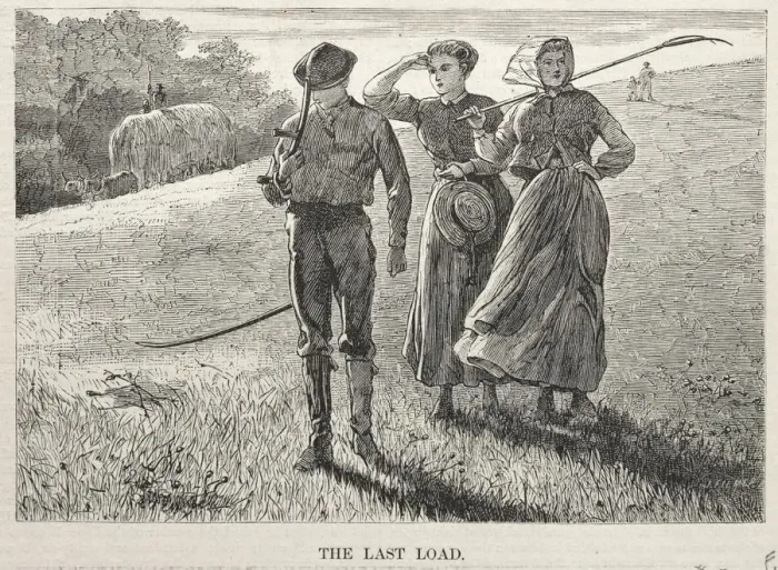 Framed Print : The Last Load, 1869. Creator: Winslow Homer (American, 1836-1910) Framed Print : The Last Load, 1869. Creator: Winslow Homer (American, 1836-1910)
