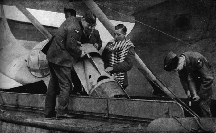 Framed Print : Loading bombs on to an RAF aircraft during World War II, c1940 (1943) Framed Print : Loading bombs on to an RAF aircraft during World War II, c1940 (1943)