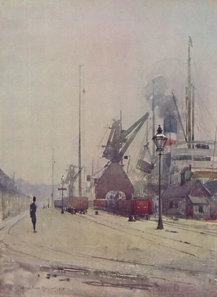 Loading Coal with Cranes, 1910