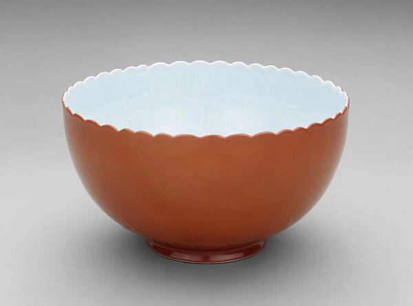 Lobed Bowl, 1890  /  1900. Creator: Seifu Yohei