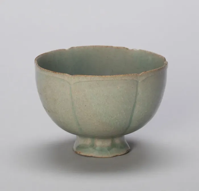 Framed Print : Lobed Cup, South Korea, Goryeo dynasty (918-1392), 12th century. Creator: Unknown Framed Print : Lobed Cup, South Korea, Goryeo dynasty (918-1392), 12th century. Creator: Unknown