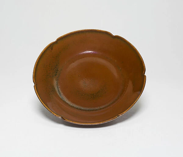 Lobed Dish, Song dynasty (960-1279). Creator: Unknown