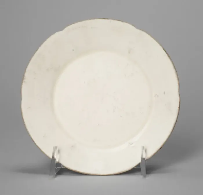 Framed Print : Lobed Dish, Song dynasty (969-1279). Creator: Unknown Framed Print : Lobed Dish, Song dynasty (969-1279). Creator: Unknown