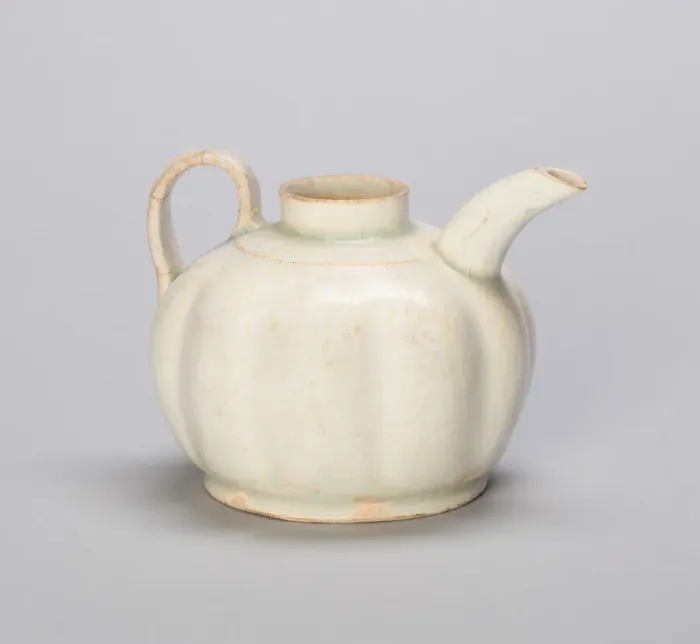 Framed Print : Lobed Melon-Shaped Ewer, Song dynasty (960-1279). Creator: Unknown Framed Print : Lobed Melon-Shaped Ewer, Song dynasty (960-1279). Creator: Unknown
