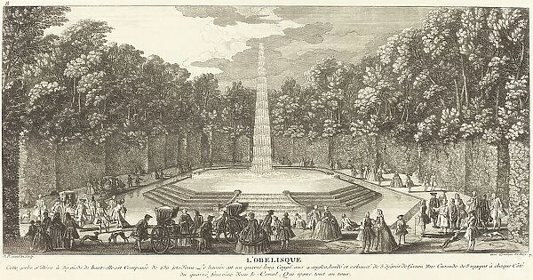 L'Obelisque. The Obelisk. Creator: Jacques Rigaud