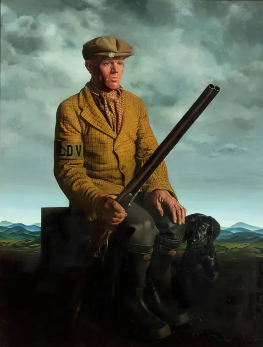 Framed Print : Local Defence Volunteer, 1939. Creator: Edward Baird Framed Print : Local Defence Volunteer, 1939. Creator: Edward Baird