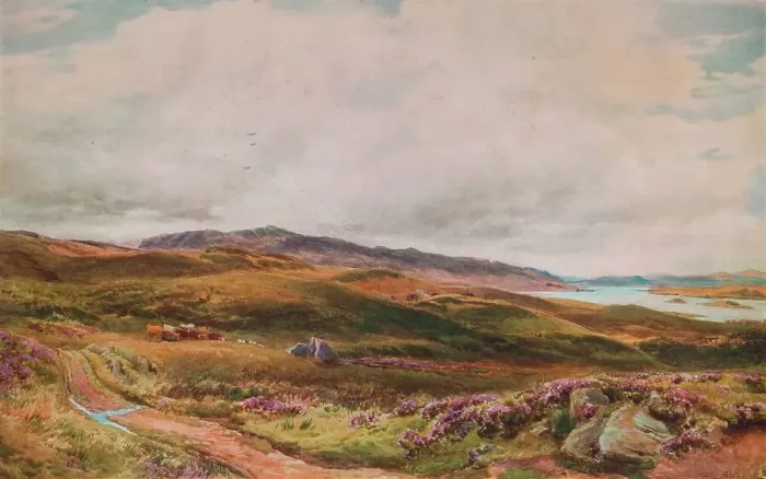 Framed Print : Loch Awe, 1874. Artist: Thomas Collier Framed Print : Loch Awe, 1874. Artist: Thomas Collier