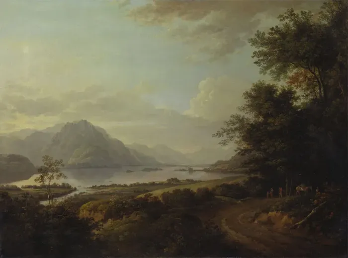 Framed Print : Loch Awe, Argyllshire, ca. 1785. Creator: Alexander Nasmyth Framed Print : Loch Awe, Argyllshire, ca. 1785. Creator: Alexander Nasmyth