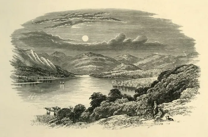 Framed Print : Loch Awe, c1890. Creator: Unknown Framed Print : Loch Awe, c1890. Creator: Unknown