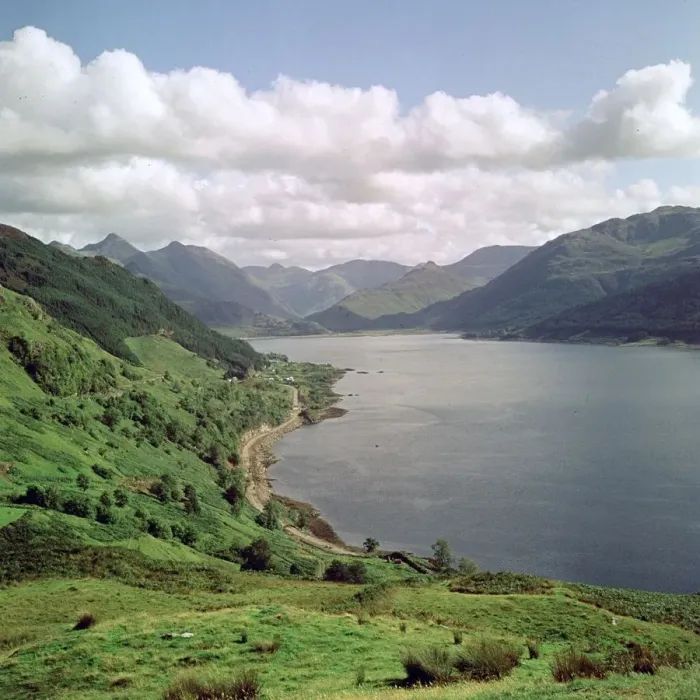 Framed Print : Loch Duick and the Five Sisters of Kintail Framed Print : Loch Duick and the Five Sisters of Kintail