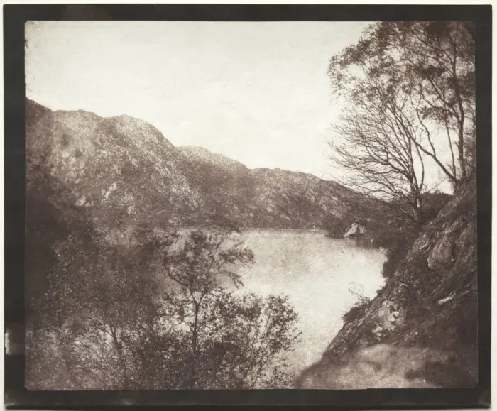 Framed Print : Loch Katrine, 1844. Creator: William Henry Fox Talbot (British, 1800-1877) Framed Print : Loch Katrine, 1844. Creator: William Henry Fox Talbot (British, 1800-1877)