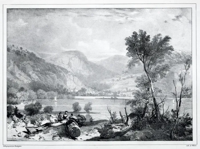 Framed Print : Lochkillin, 1826. Creator: Richard Parkes Bonington (British, 1802-1828) Framed Print : Lochkillin, 1826. Creator: Richard Parkes Bonington (British, 1802-1828)