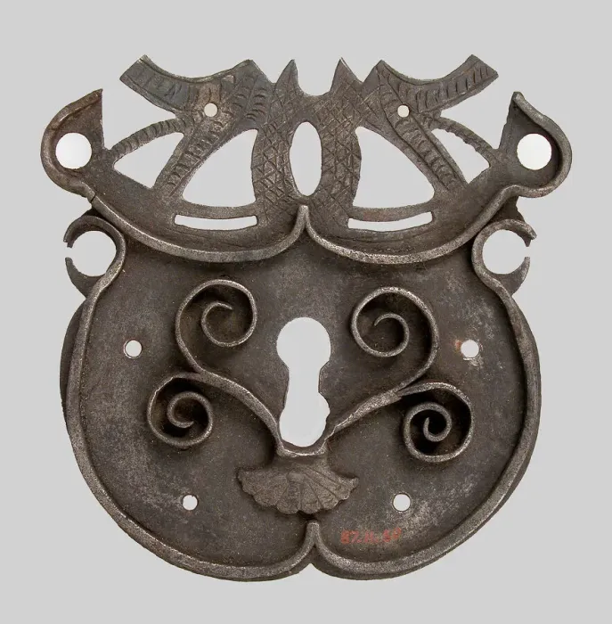 Framed Print : Lock, German, 16th century. Creator: Unknown Framed Print : Lock, German, 16th century. Creator: Unknown