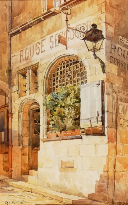 Framed Print : Locksmiths Shop, 1924. Creator: Sir Aston Webb Framed Print : Locksmiths Shop, 1924. Creator: Sir Aston Webb