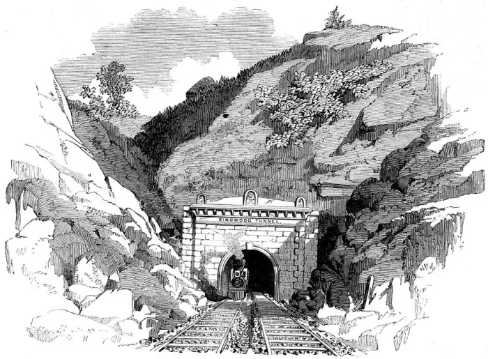 Framed Print : Locomotive emerging from the Kingwood Tunnel through the Alleghany Mountains, 1861 Framed Print : Locomotive emerging from the Kingwood Tunnel through the Alleghany Mountains, 1861