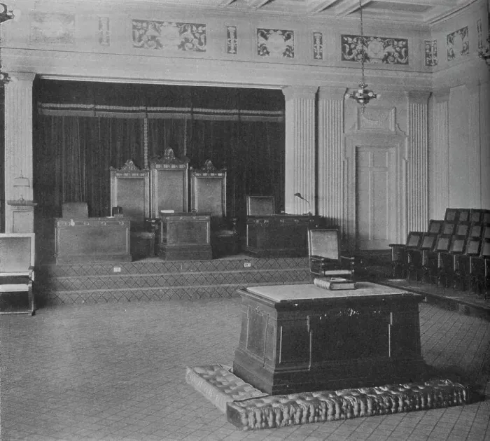 Framed Print : The Lodge Room, showing decorative frieze, Masonic Temple, Birmingham, Alabama, 1924 Framed Print : The Lodge Room, showing decorative frieze, Masonic Temple, Birmingham, Alabama, 1924