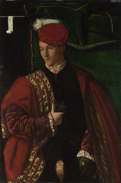 Lodovico Martinengo, 1530. Artist: Veneto, Bartolomeo (1502-1555)
