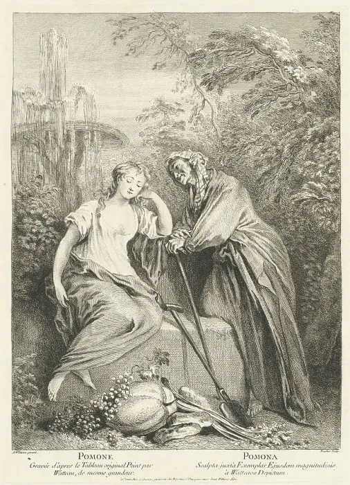 Framed Print : L'oeuvre d'Antoine Watteau (volume I), c. 1740. Creator: Various Artists after Antoine Watteau Framed Print : L'oeuvre d'Antoine Watteau (volume I), c. 1740. Creator: Various Artists after Antoine Watteau