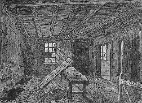 The loft used by the Cato Street Conspirators, London, 1820 (1878)