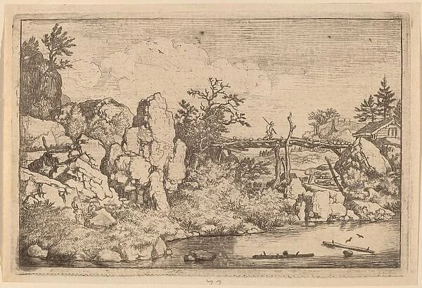 Two Logs in the Water, probably c. 1645  /  1656. Creator: Allart van Everdingen