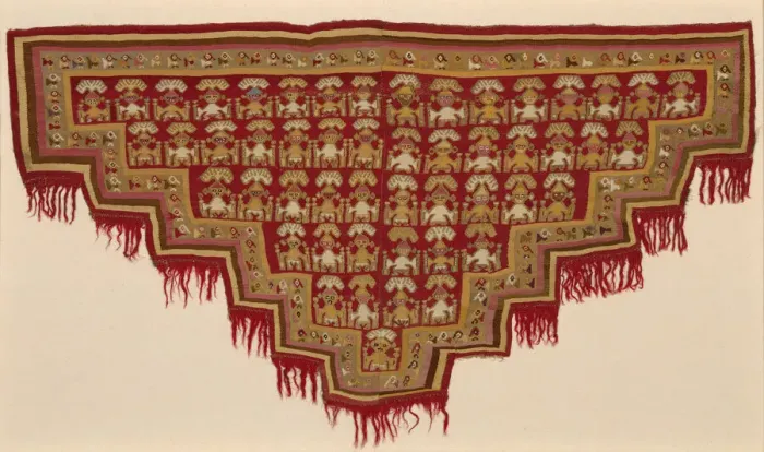 Framed Print : Loincloth Panel, Peru, 1250 / 1470. Creator: Unknown Framed Print : Loincloth Panel, Peru, 1250 / 1470. Creator: Unknown