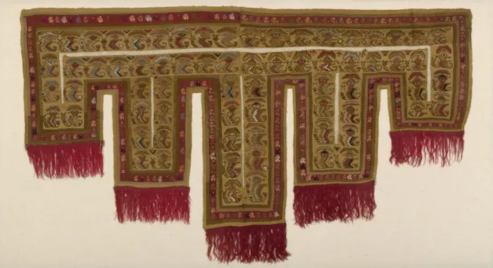 Framed Print : Loincloth Panel, Peru, 1250 / 1470. Creator: Unknown Framed Print : Loincloth Panel, Peru, 1250 / 1470. Creator: Unknown