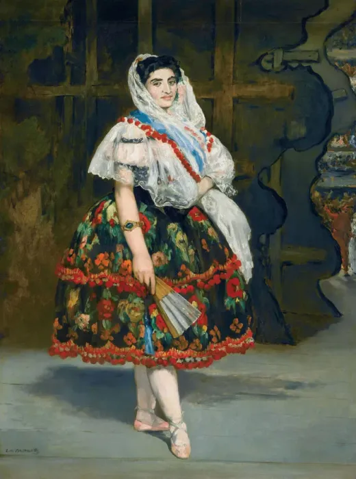 Framed Print : Lola de Valence, 1862 Framed Print : Lola de Valence, 1862