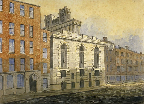 Lombard Street, City of London, 1815. Artist: William Pearson