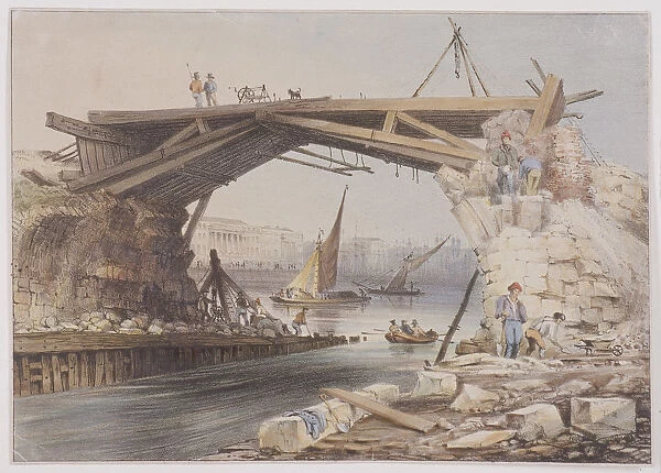 London Bridge (old), c1831