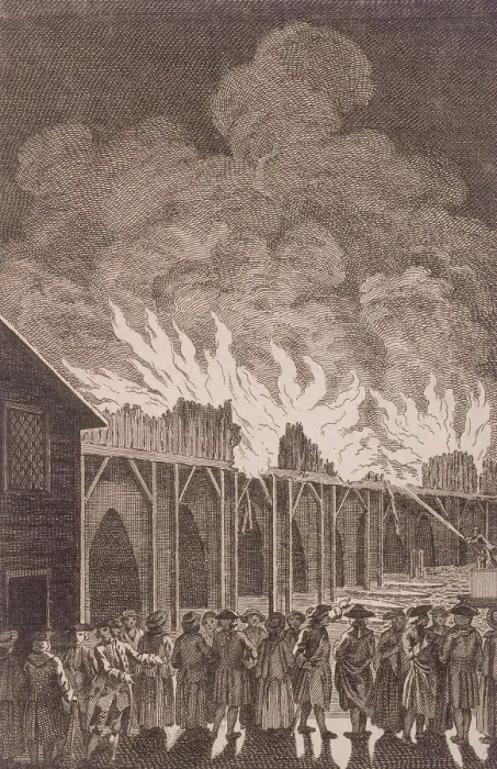 Framed Print : London Bridge (old), London, 1775. Artist: Charles Grignion Framed Print : London Bridge (old), London, 1775. Artist: Charles Grignion