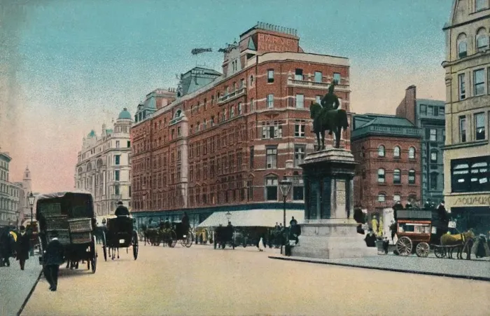 Framed Print : London. Knightbridge, 1906. Creator: Unknown Framed Print : London. Knightbridge, 1906. Creator: Unknown