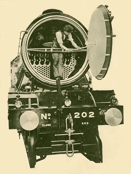 A London and North Eastern Mixed Engine Engine with Smoke-Box Opened, c1930. Creator: Unknown