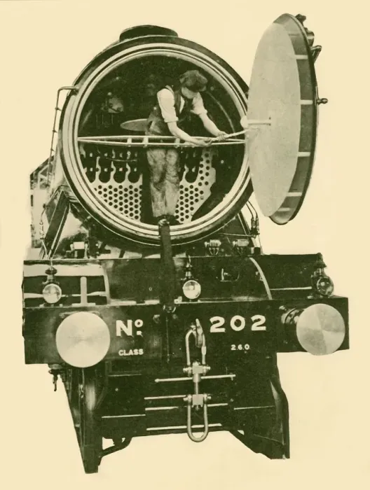 Framed Print : A London and North Eastern Mixed Engine Engine with Smoke-Box Opened, c1930. Creator: Unknown Framed Print : A London and North Eastern Mixed Engine Engine with Smoke-Box Opened, c1930. Creator: Unknown