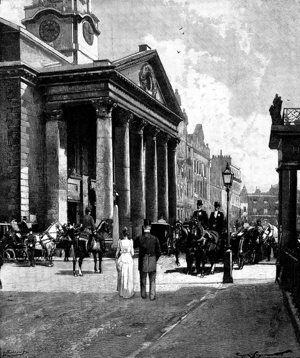 Framed Print : The London Season: St. George's, Hanover Square, 1895. Creator: P Naumann. The London Season: St. George's, Hanover Square, 1895. Creator: P Naumann Framed Print : The London Season: St. George's, Hanover Square, 1895. Creator: P Naumann. The London Season: St. George's, Hanover Square, 1895. Creator: P Naumann