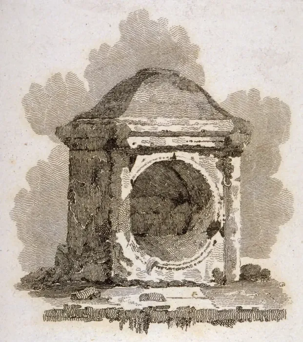Framed Print : The London Stone, Cannon Street, City of London, 1806. Artist: William Bernard Cooke Framed Print : The London Stone, Cannon Street, City of London, 1806. Artist: William Bernard Cooke