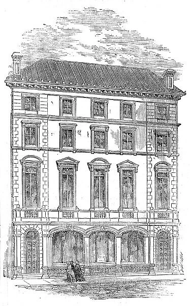 The London and Westminster Bank - Holborn Branch, 1854. Creator: Unknown