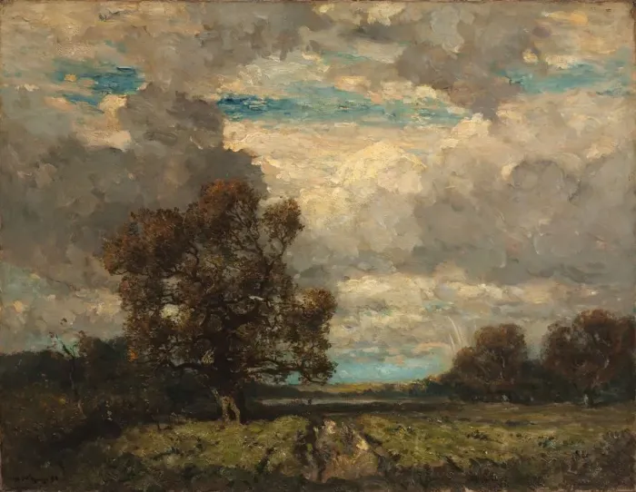 Framed Print : The Lone Sentinel, 1895. Creator: Henry Ward Ranger (American, 1858-1916) Framed Print : The Lone Sentinel, 1895. Creator: Henry Ward Ranger (American, 1858-1916)
