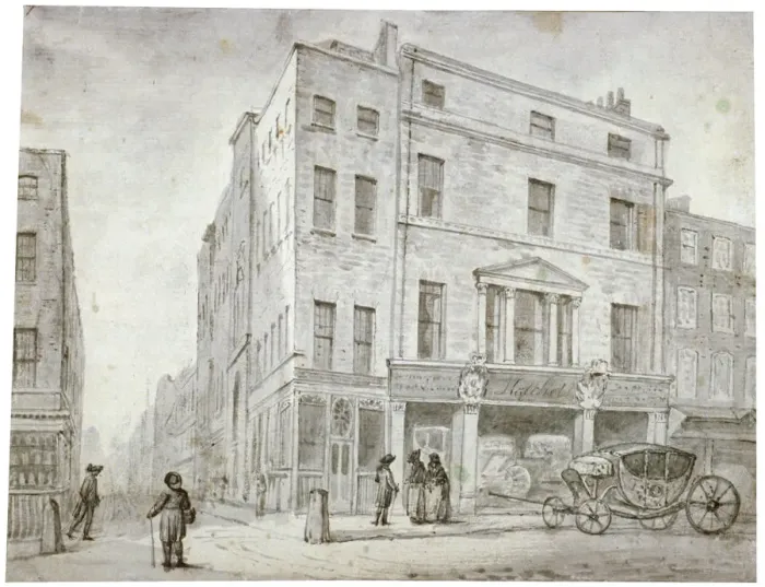 Framed Print : Long Acre, Westminster, London, 1783. Artist: John Miller Framed Print : Long Acre, Westminster, London, 1783. Artist: John Miller